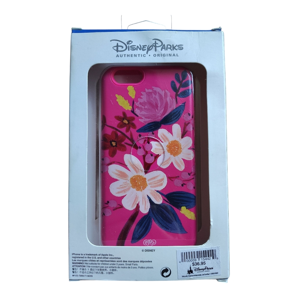 Disney Parks‎ Pink Floral iPhone Case